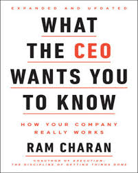 Book Summary: “What the CEO Wants You to Know” by Ram Charan